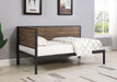 Getler Daybed Weathered Chestnut and Black - Furniture Stars (Chicago, IL)