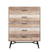 Marlow 5-drawer Chest Rough Sawn Multi - Furniture Stars (Chicago, IL)