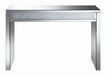 Gillian Rectangular Sofa Table Silver and Clear Mirror - Furniture Stars (Chicago, IL)