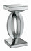 Amalia Square End Table with Lower Shelf Clear Mirror - Furniture Stars (Chicago, IL)