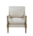 Dempsy Upholstered Accent Chair with Casters Beige - Furniture Stars (Chicago, IL)