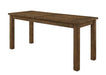 Coleman Counter Height Table Rustic Golden Brown - Furniture Stars (Chicago, IL)