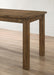 Coleman Counter Height Table Rustic Golden Brown - Furniture Stars (Chicago, IL)