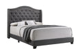 Sonoma Camel Back Queen Bed Grey - Furniture Stars (Chicago, IL)