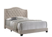 Sonoma Camel Back Queen Bed Beige - Furniture Stars (Chicago, IL)