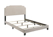 Tamarac Upholstered Nailhead Eastern King Bed Beige - Furniture Stars (Chicago, IL)