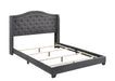 Tamarac Upholstered Nailhead Full Bed Grey - Furniture Stars (Chicago, IL)