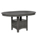 Lavon Dining Table with Storage Medium Grey - Furniture Stars (Chicago, IL)