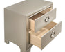 Salford 2-drawer Nightstand Metallic Sterling - Furniture Stars (Chicago, IL)