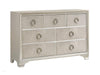 Salford 7-drawer Dresser Metallic Sterling - Furniture Stars (Chicago, IL)
