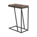 Sergio Chevron Rectangular Accent Table Tobacco - Furniture Stars (Chicago, IL)