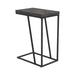 Carly Expandable Chevron Rectangular Accent Table Grey - Furniture Stars (Chicago, IL)