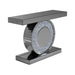 Bergenia Rectangular Console Table Silver - Furniture Stars (Chicago, IL)