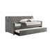 Chatsboro Twin Upholstered Daybed with Trundle Grey - Furniture Stars (Chicago, IL)