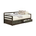 Sorrento 2-drawer Twin XL Daybed with Extension Trundle Grey - Furniture Stars (Chicago, IL)