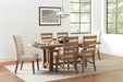 Douglas Tufted Back Dining Chairs Vineyard Oak (Set of 2) - Furniture Stars (Chicago, IL)