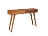 Lotus 2-drawer Console Table Natural Brown - Furniture Stars (Chicago, IL)