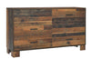 Sidney 6-drawer Dresser Rustic Pine - Furniture Stars (Chicago, IL)