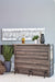 Joe 5-shelf Bar Unit Aged Oak - Furniture Stars (Chicago, IL)