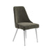 Cabianca Curved Back Side Chairs Grey (Set of 2) - Furniture Stars (Chicago, IL)