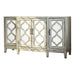 Mckellen 4-door Accent Cabinet Antique White - Furniture Stars (Chicago, IL)