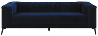 Chalet Tuxedo Arm Sofa Blue - Furniture Stars (Chicago, IL)