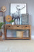 Esther 3-drawer Storage Console Table Natural Sheesham - Furniture Stars (Chicago, IL)