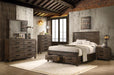 Woodmont 5-drawer Chest Rustic Golden Brown - Furniture Stars (Chicago, IL)
