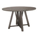 Athens Round Counter Height Table with Drop Leaf Barn Grey - Furniture Stars (Chicago, IL)