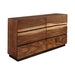 Winslow 6-drawer Dresser Smokey Walnut and Coffee Bean - Furniture Stars (Chicago, IL)