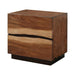 Winslow 2-drawer Nightstand Smokey Walnut and Coffee Bean - Furniture Stars (Chicago, IL)