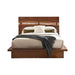 Winslow Queen Bed Smokey Walnut and Coffee Bean - Furniture Stars (Chicago, IL)