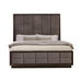 Durango Eastern King Upholstered Bed Smoked Peppercorn and Grey - Furniture Stars (Chicago, IL)