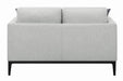 Apperson Cushioned Back Loveseat Light Grey - Furniture Stars (Chicago, IL)