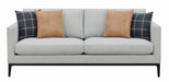 Apperson Cushioned Back Sofa Light Grey - Furniture Stars (Chicago, IL)