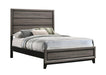 Watson Full Panel Bed Grey Oak - Furniture Stars (Chicago, IL)