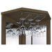 Alviso Corner Bar Cabinet with Stemware Rack Rustic Oak - Furniture Stars (Chicago, IL)