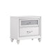 Barzini 2-drawer Nightstand White - Furniture Stars (Chicago, IL)