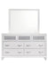 Barzini Rectangle Dresser Mirror White - Furniture Stars (Chicago, IL)