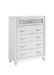 Barzini 5-drawer Chest White - Furniture Stars (Chicago, IL)