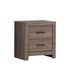 Brantford 2-drawer Nightstand Barrel Oak - Furniture Stars (Chicago, IL)