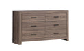 Brantford 6-drawer Dresser Barrel Oak - Furniture Stars (Chicago, IL)