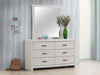 Brantford 6-drawer Dresser Coastal White - Furniture Stars (Chicago, IL)