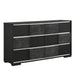 Blacktoft 6-drawer Dresser Black - Furniture Stars (Chicago, IL)