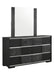 Blacktoft Rectangle Dresser Mirror Black - Furniture Stars (Chicago, IL)