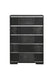 Blacktoft 5-drawer Chest Black - Furniture Stars (Chicago, IL)