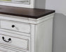 Hillcrest 9-drawer Dresser Dark Rum and White - Furniture Stars (Chicago, IL)