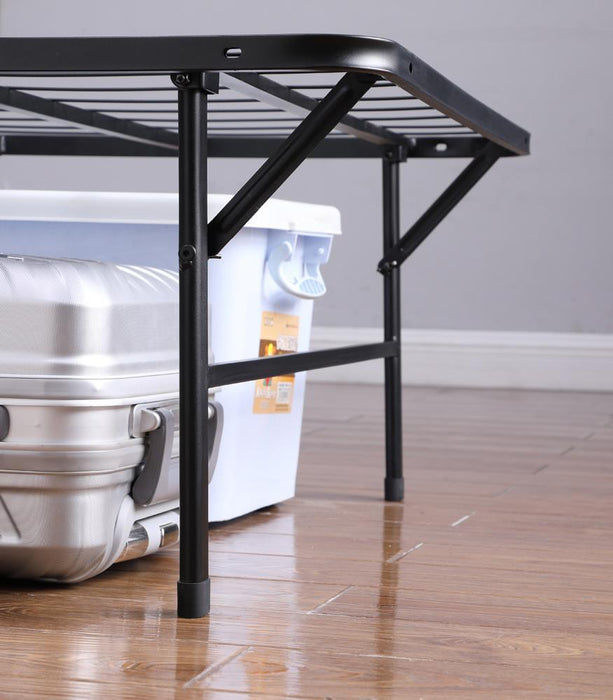 Mabel Eastern King Mattress Support Black - Furniture Stars (Chicago, IL)