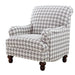 Glenn Upholstered Accent Chair Grey - Furniture Stars (Chicago, IL)