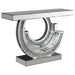 Imogen Multi-dimensional Console Table Silver - Furniture Stars (Chicago, IL)
